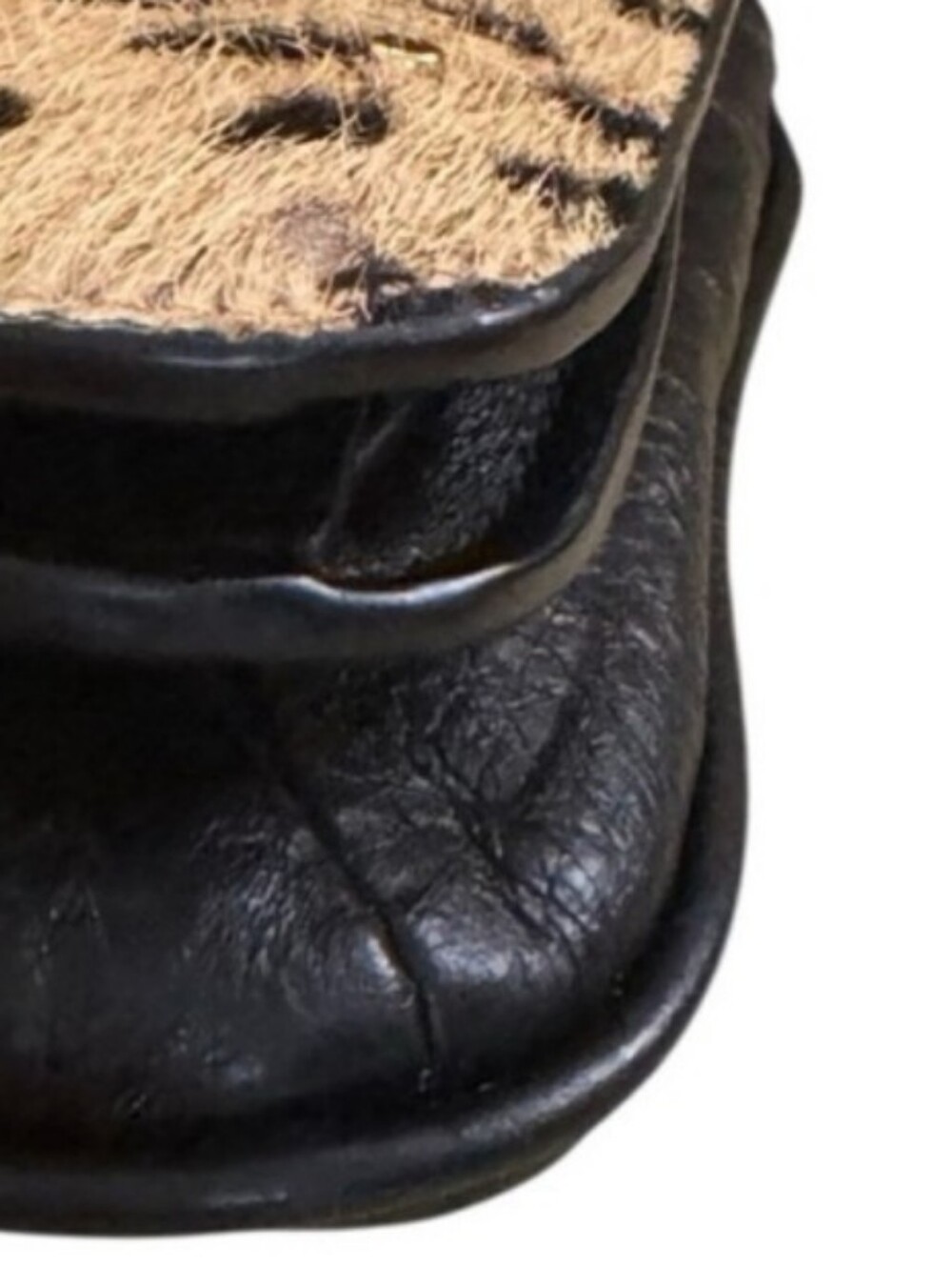 Tory Burch Signature Calf Hair Crossbody Bag - Picture 8 of 13
